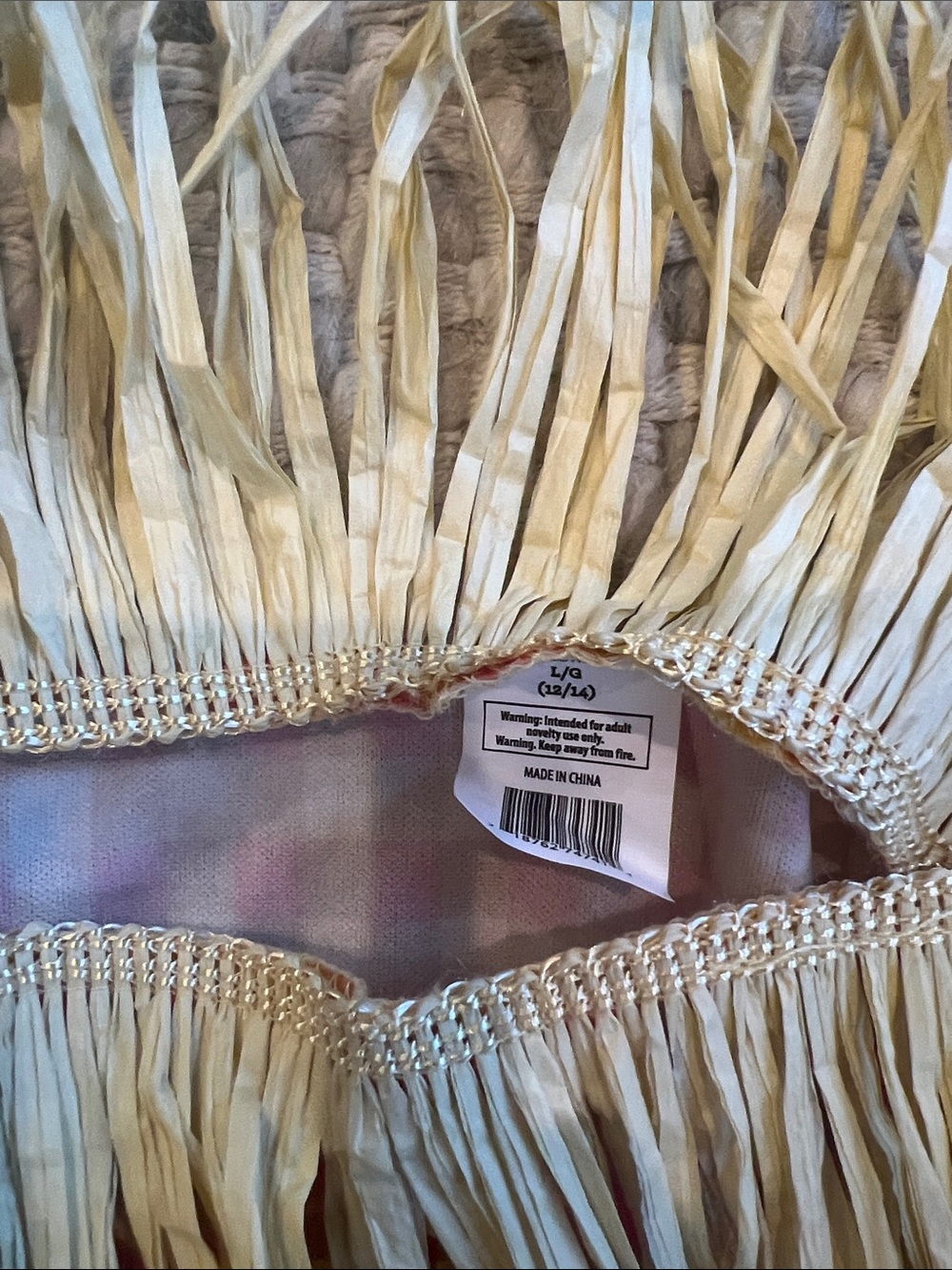 Women’s Cornfield scarecrow cutie costume XL large (12-14) - Picture 5 of 5